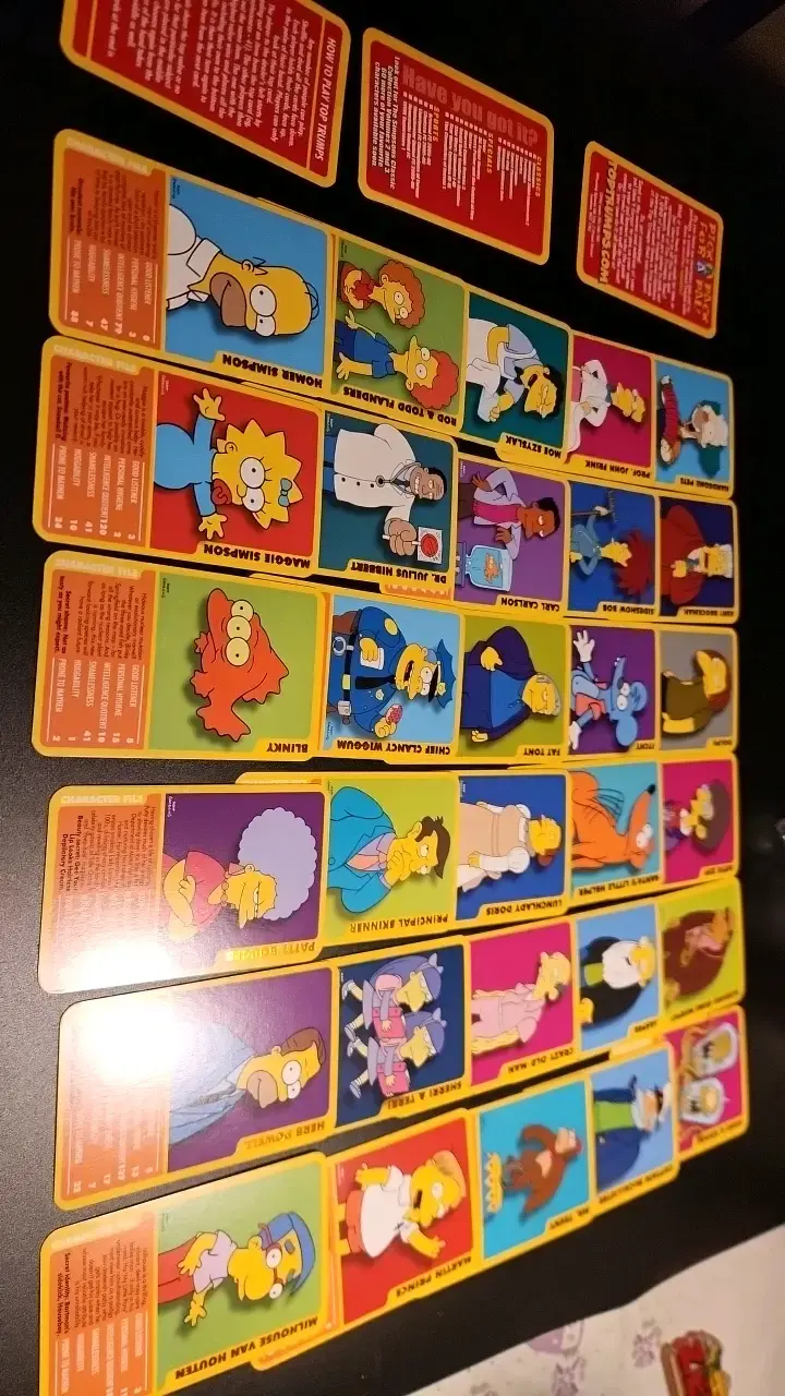 Juego de cartas Top Trumps The Simpsons