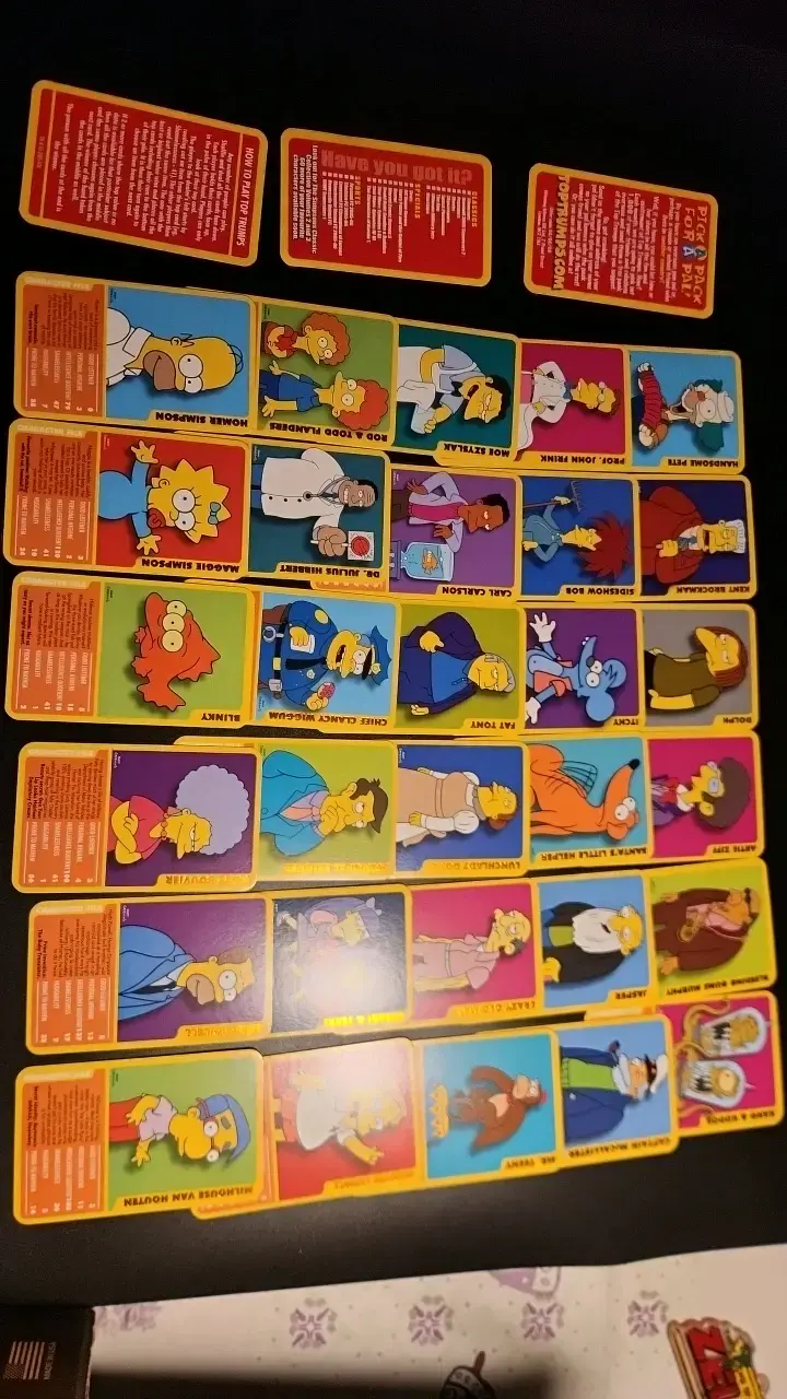 Juego de cartas Top Trumps The Simpsons - 2