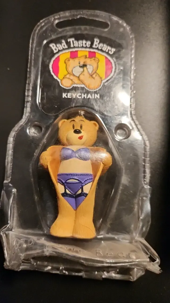 Llavero Bad Taste Bears con diseño divertido