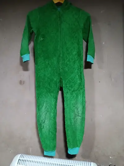 Pijama Entero Infantil Dinosaurio Verde talla 6 - miniatura 1