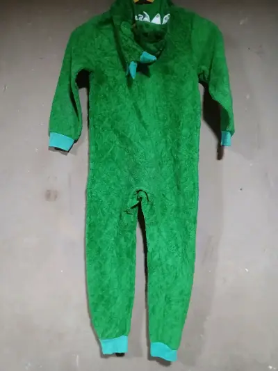 Pijama Entero Infantil Dinosaurio Verde talla 6 - miniatura 2
