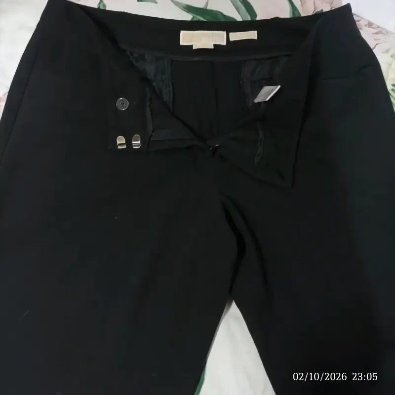 Pantalones negros Michael Kors Gramercy Fit - 3
