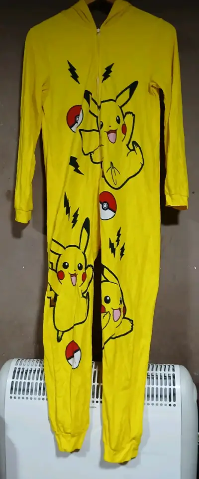 Pijama Entero Pikachu para Niños talla 14-16 - miniatura 1