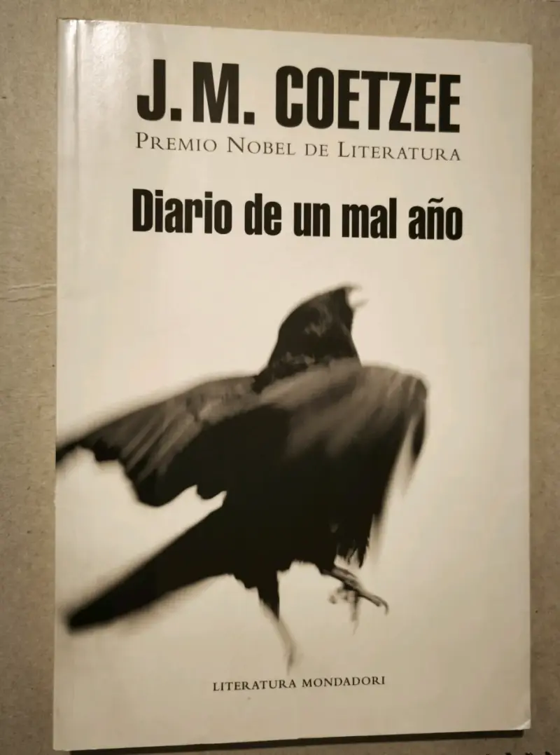 Libro Diario de un Mal Año de J.M. Coetzee