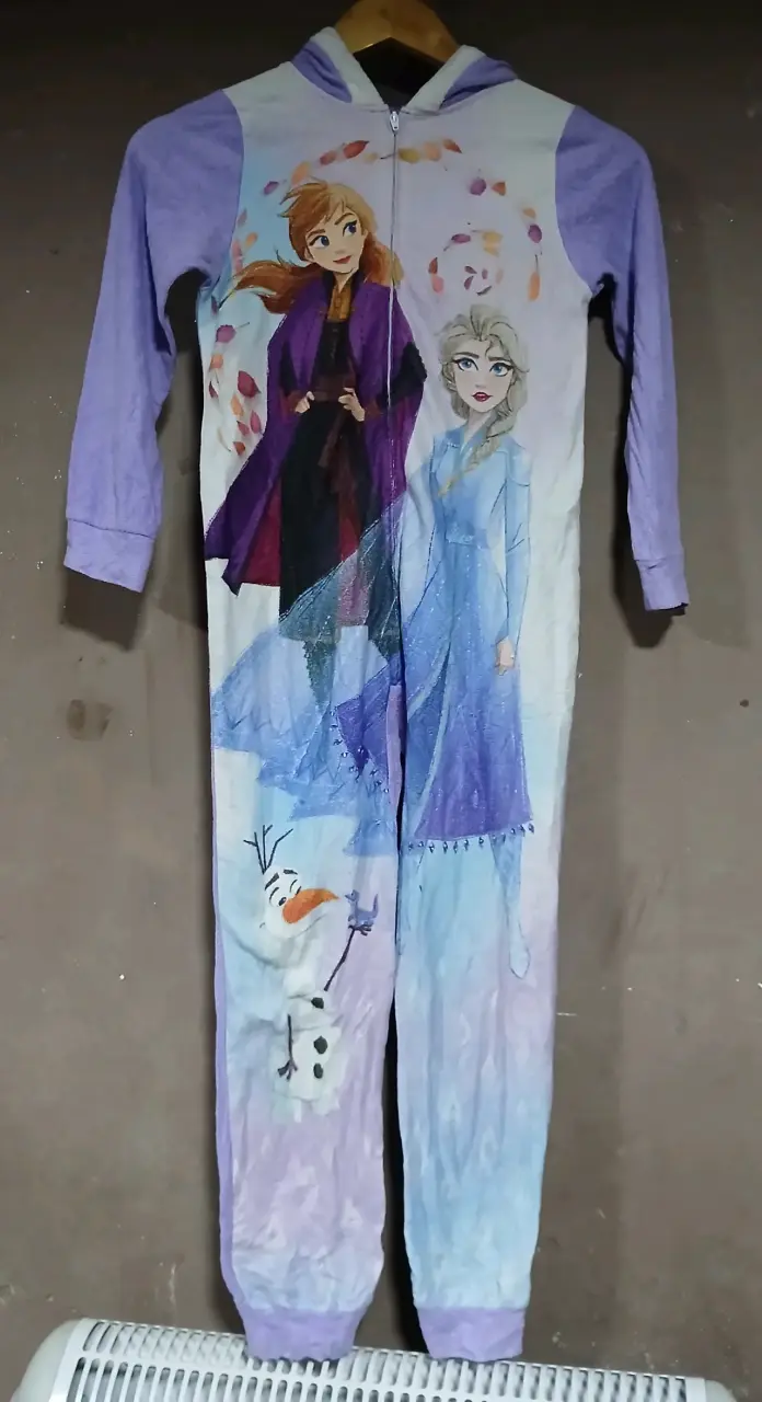 Pijama Entero Infantil Frozen Disney talla 8