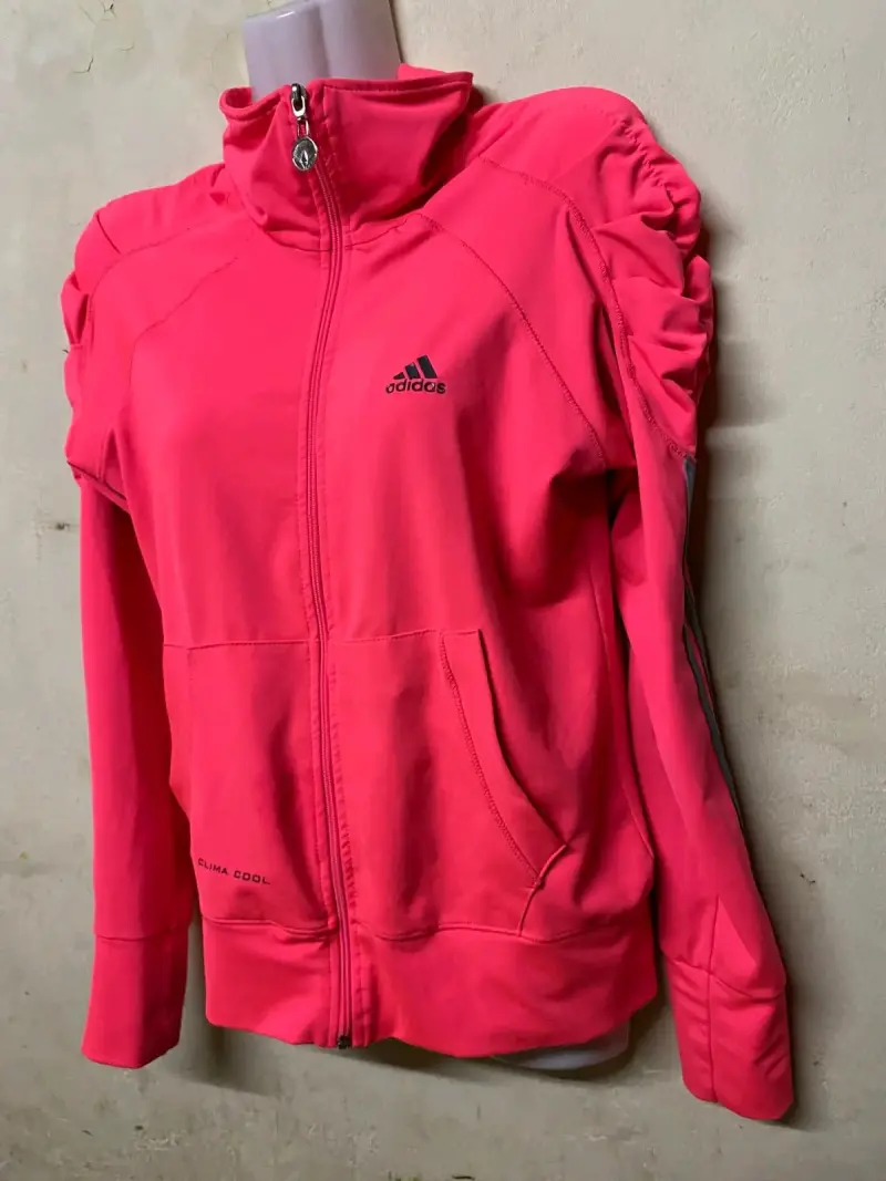Chaqueta deportiva rosa Adidas ClimaCool