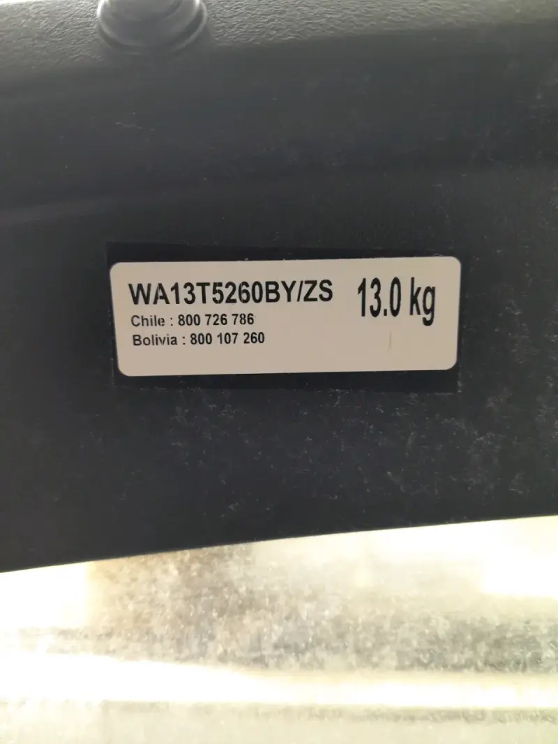 Lavadora Samsung 13 kg carga superior - 2