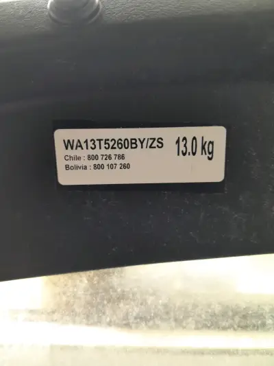 Lavadora Samsung 13 kg carga superior - miniatura 2