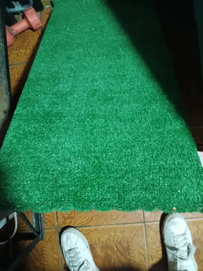 Rampa de entrenamiento para mascotas con césped sintético - miniatura 2