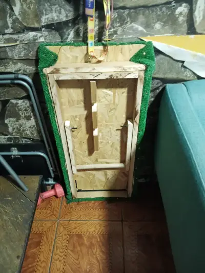 Rampa de entrenamiento para mascotas con césped sintético - miniatura 4