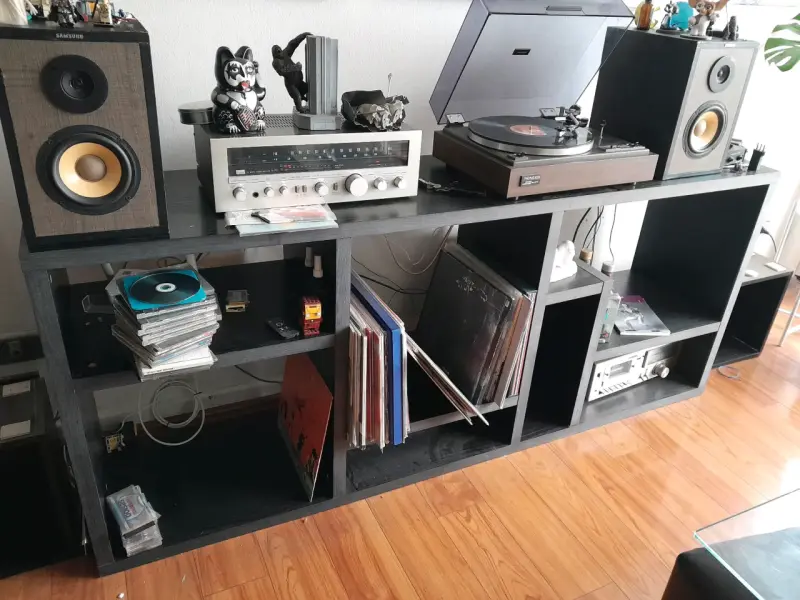 Mueble modular para vinilos y equipo de audio – 18 - 2