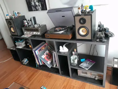 Mueble modular para vinilos y equipo de audio – 18 - miniatura 3