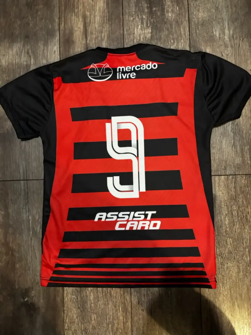 Camiseta de fútbol Flamengo roja y negra - 2