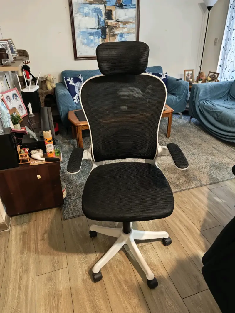 Silla ergonómica de oficina con respaldo de malla - 2