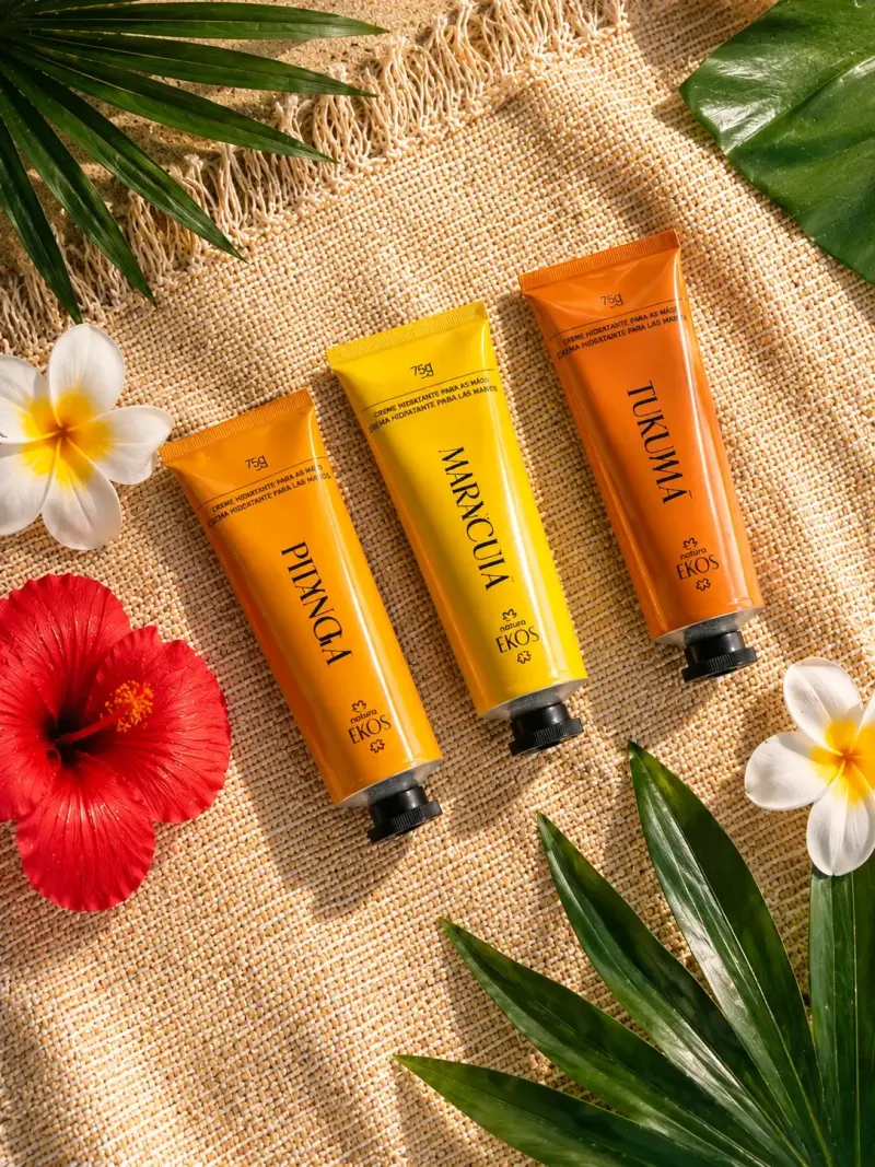 NATURA Set de Cremas Hidratantes para Manos Ekos
