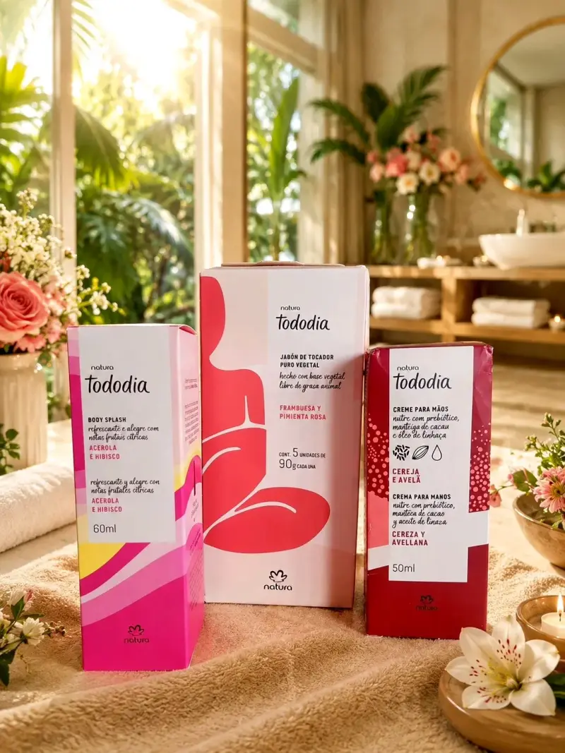 NATURA Set de cuidado corporal Natura Tododia