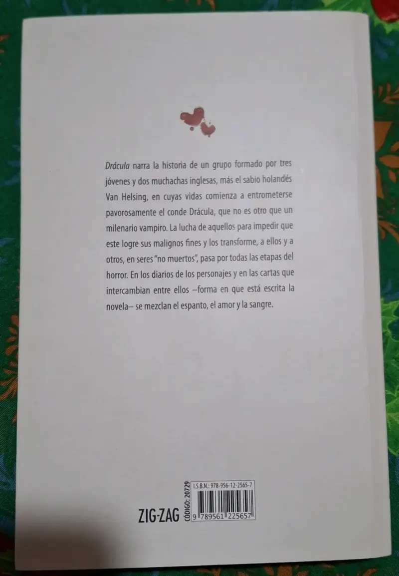 Libro Drácula de Bram Stoker Editorial Zig-Zag - 2