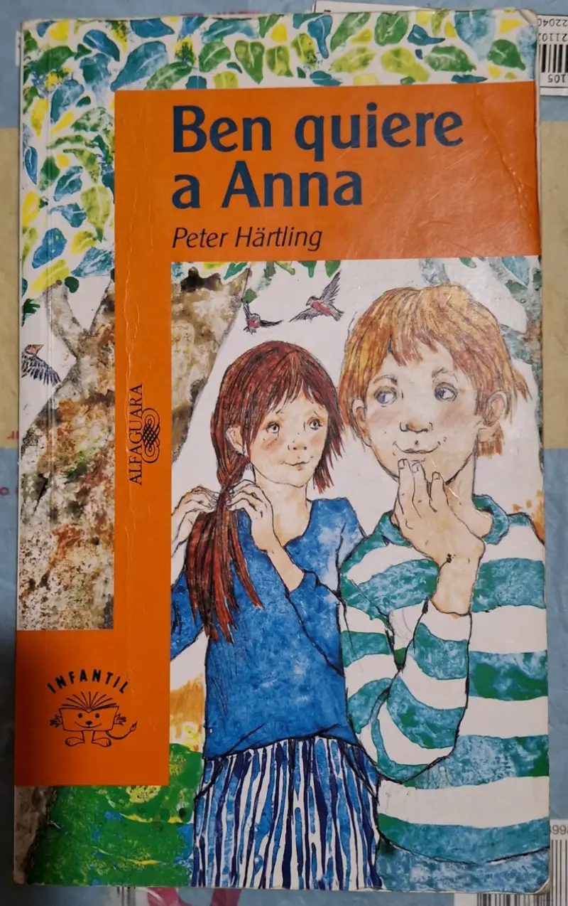 Libro infantil 'Ben quiere a Anna' de Peter Härtling