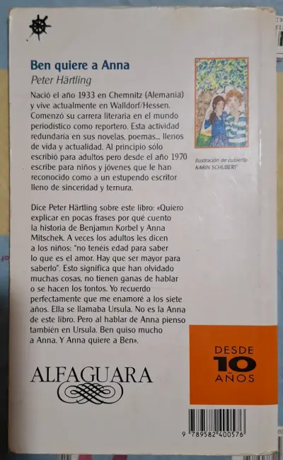 Libro infantil 'Ben quiere a Anna' de Peter Härtling - miniatura 2
