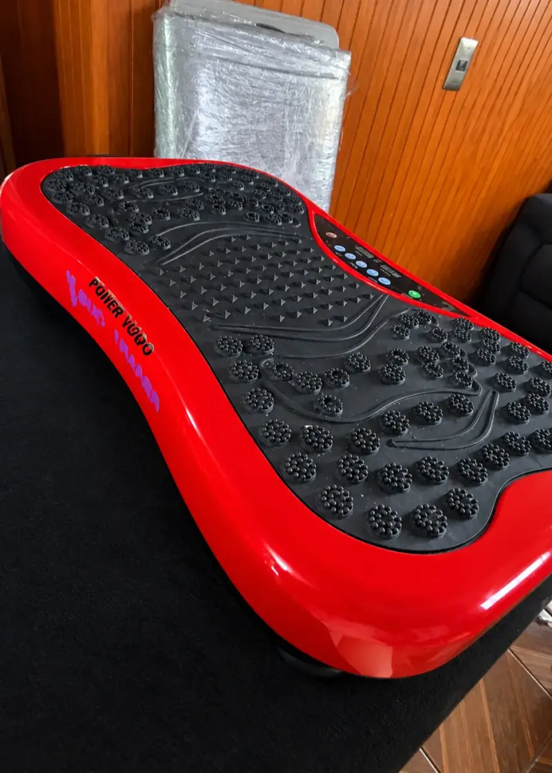 Plataforma Vibratoria Power Vibro Roja