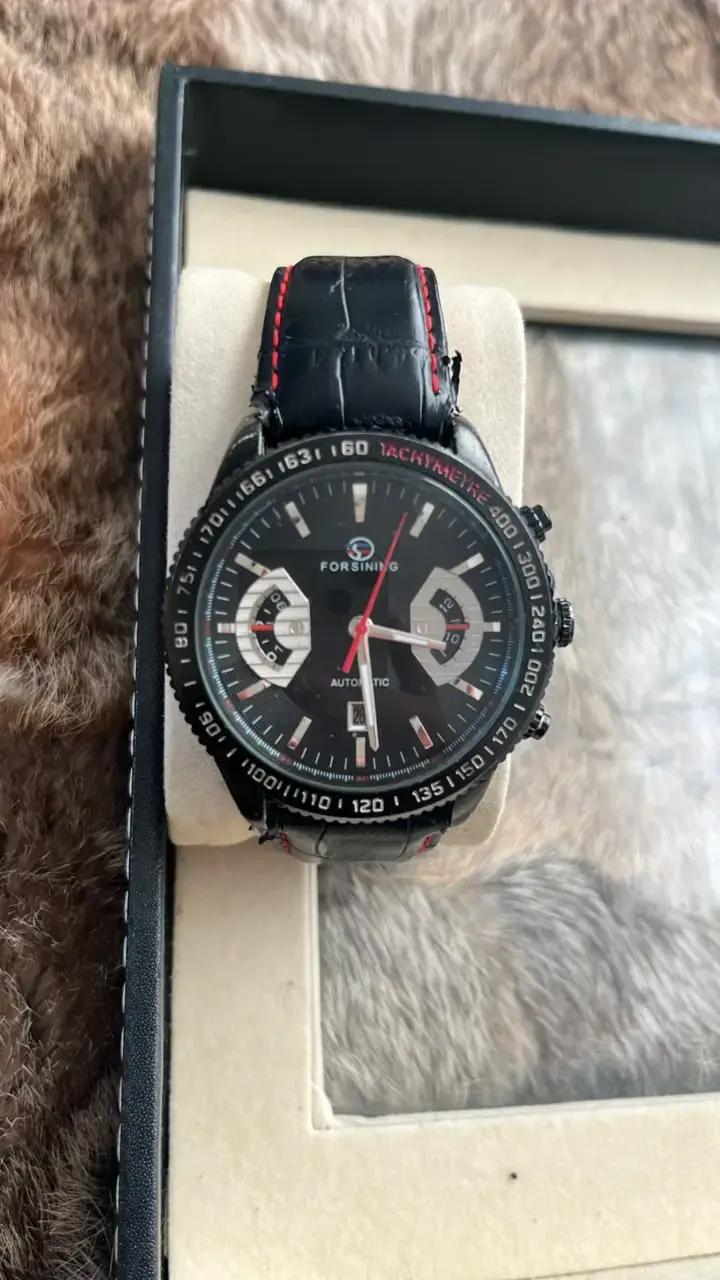 Reloj automático Forsining con correa de cuero
