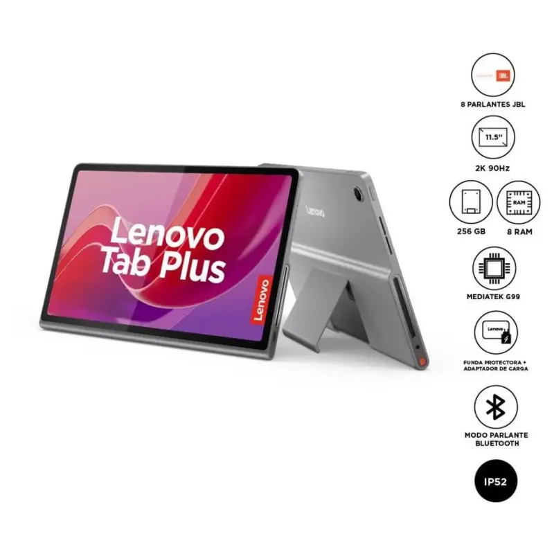 Tablet Lenovo Tab Plus con soporte integrado - 5