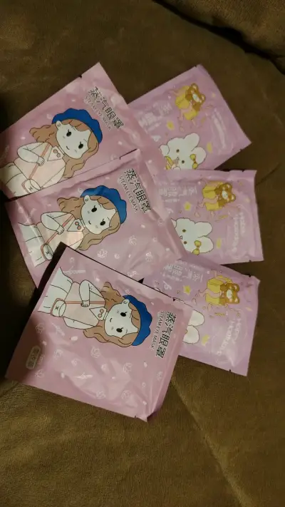 Mascarillas de vapor para ojos con diseño kawaii - miniatura 1