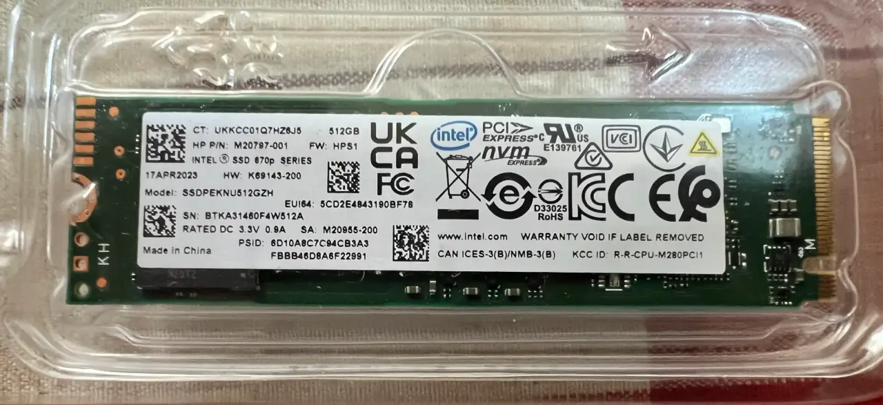 Unidad SSD Intel 670p Series 512GB PCIe NVMe - $64.800 | Pulga
