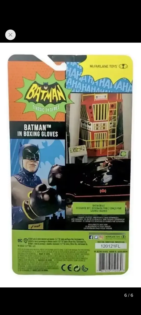 Figura de acción Batman Classic TV Series McFarlan - 3