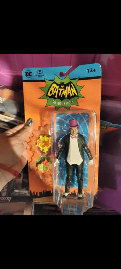 Figura de acción El Pingüino Batman Classic TV Series - miniatura 1