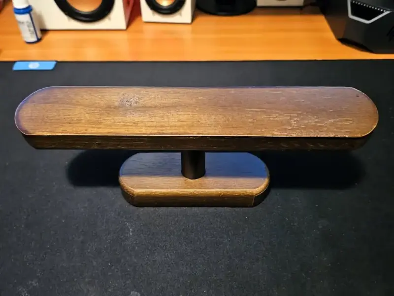 Soporte exhibidor de madera para relojes / pulsera