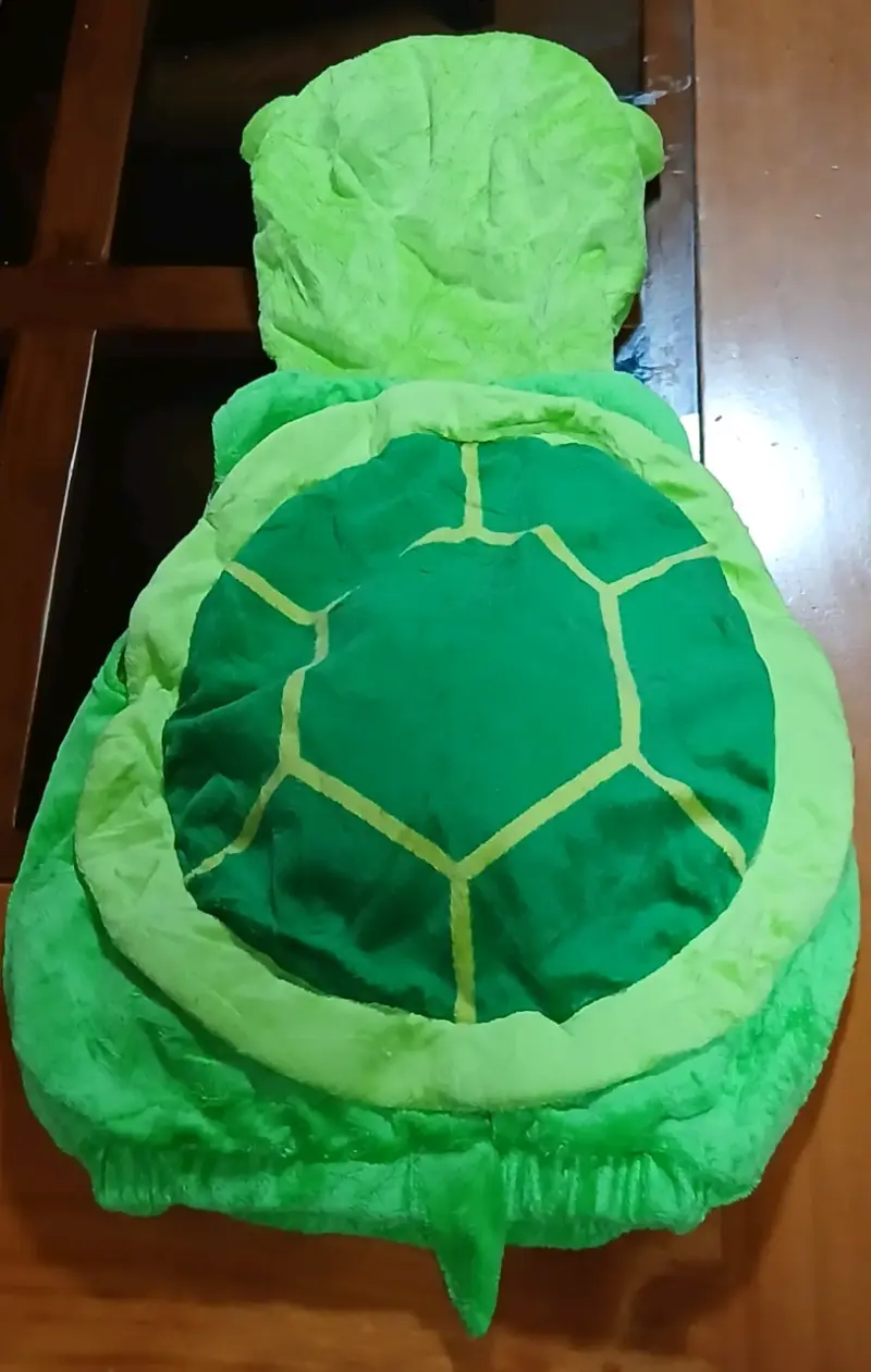 Disfraz de tortuga para bebé verde 12 a 18 meses - 2