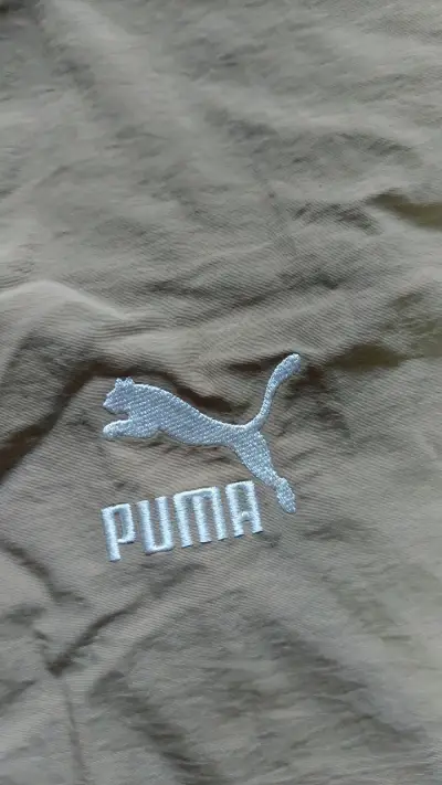 Chaqueta beige Puma para hombre talla M(fit XL) - miniatura 2