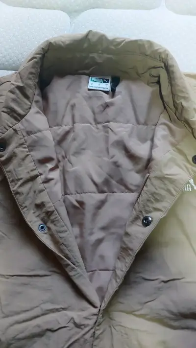 Chaqueta beige Puma para hombre talla M(fit XL) - miniatura 4