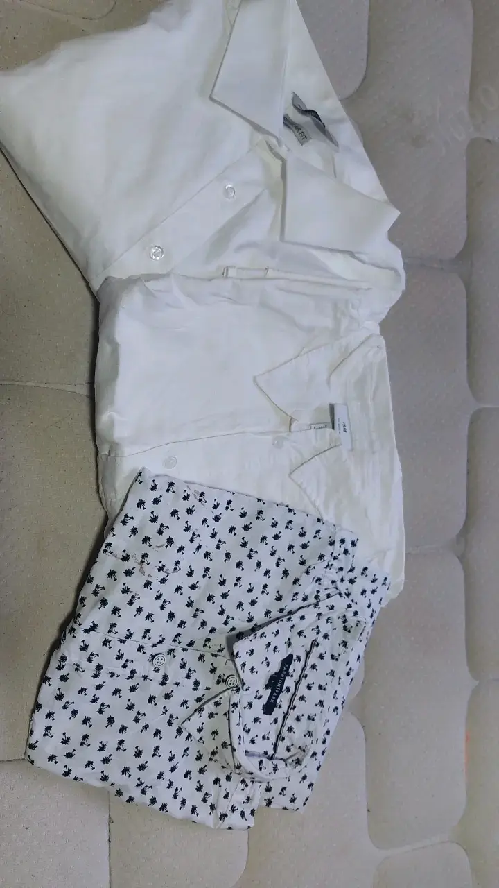 Pack de Camisas Blancas y Estampadas para Hombre