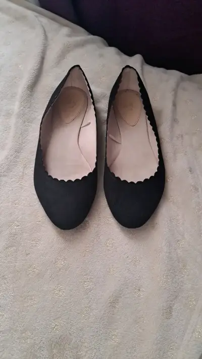 Bailarinas negras H&M talla 39 - miniatura 2