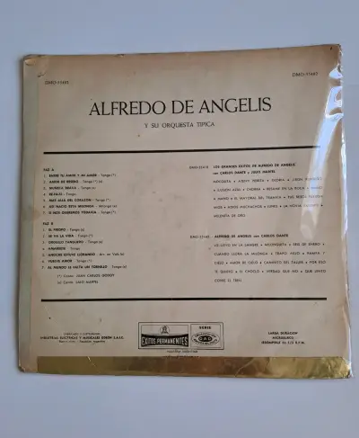 Vinilo Alfredo De Angelis y su Orquesta Típica - miniatura 3