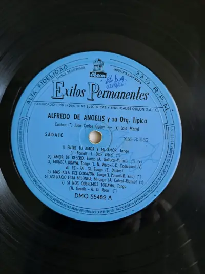 Vinilo Alfredo De Angelis y su Orquesta Típica - miniatura 4