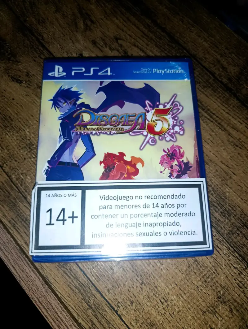 Disgaea 5: Alliance of Vengeance PS4 Nuevo sellado