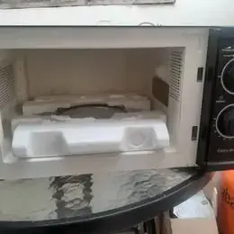 Microondas Somela negro con controles manuales - 2