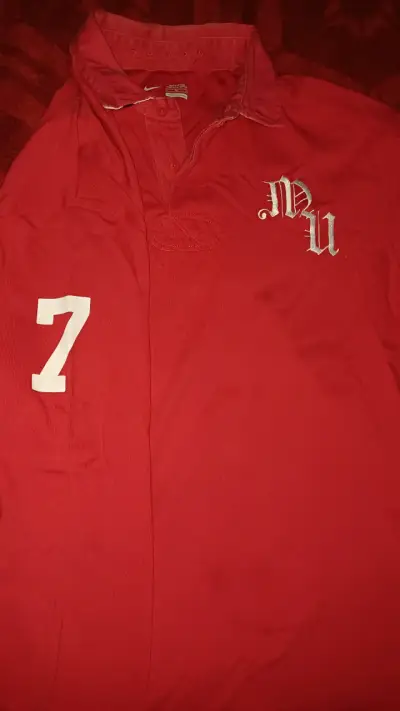 Polo Roja manga larga Nike Manchester United - miniatura 3