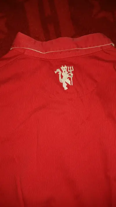 Polo Roja manga larga Nike Manchester United - miniatura 4