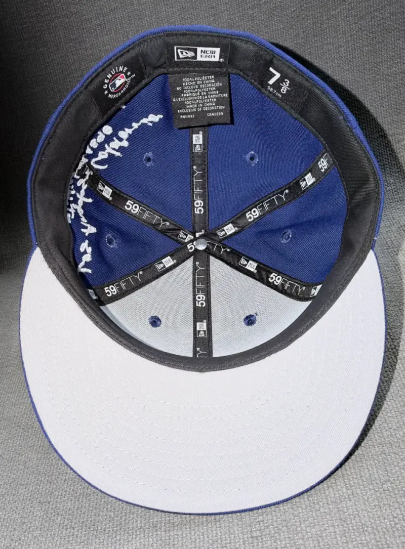 Gorra Azul New Era Talla 3/8 - 5