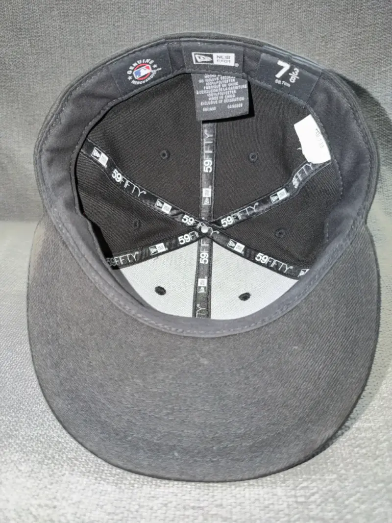 Gorra Negra New Era Talla 3/8 - 5