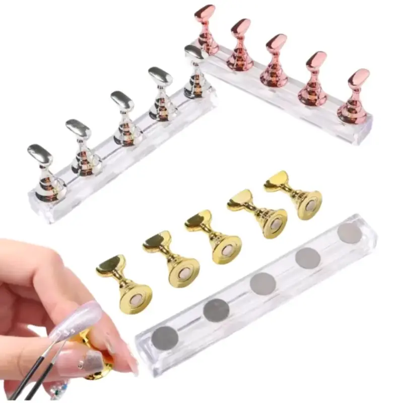 Soporte Magnético para Práctica de Uñas - 4