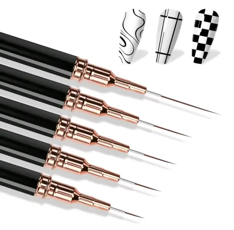 Set de Pinceles de Precisión para Uñas - 2