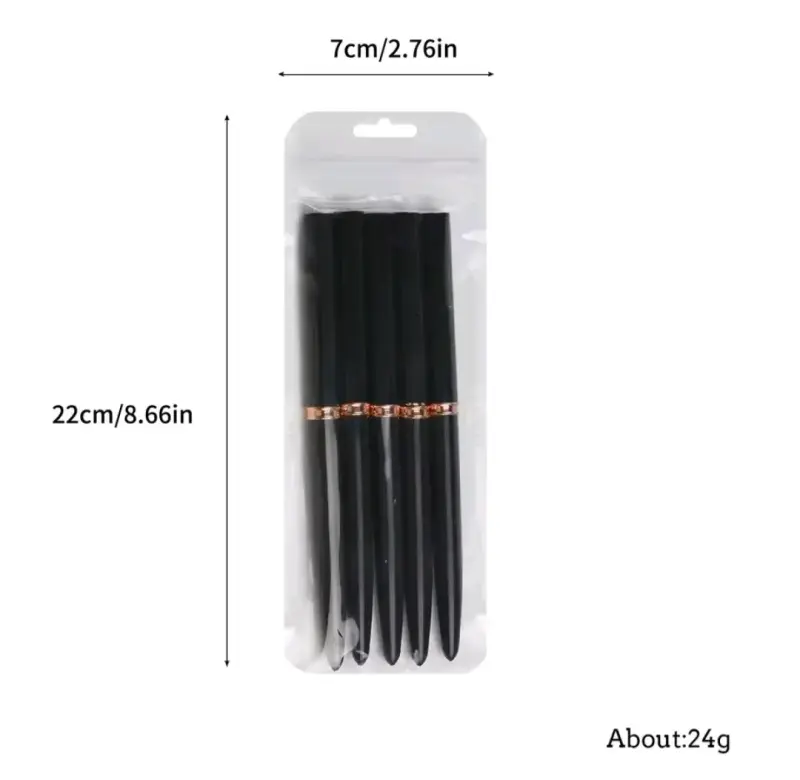 Set de Pinceles de Precisión para Uñas - 6