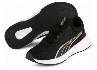 Zapatillas Puma deportivas blancas y negras - miniatura 5