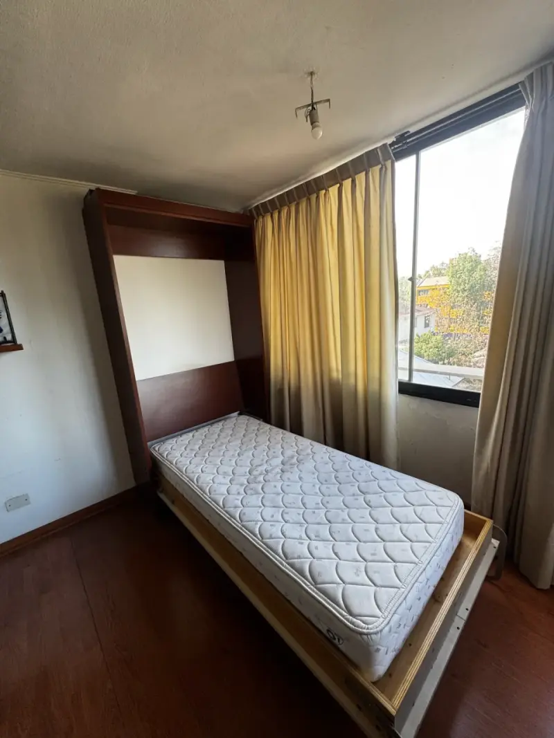 Cama abatible de madera con colchón incluido - 4