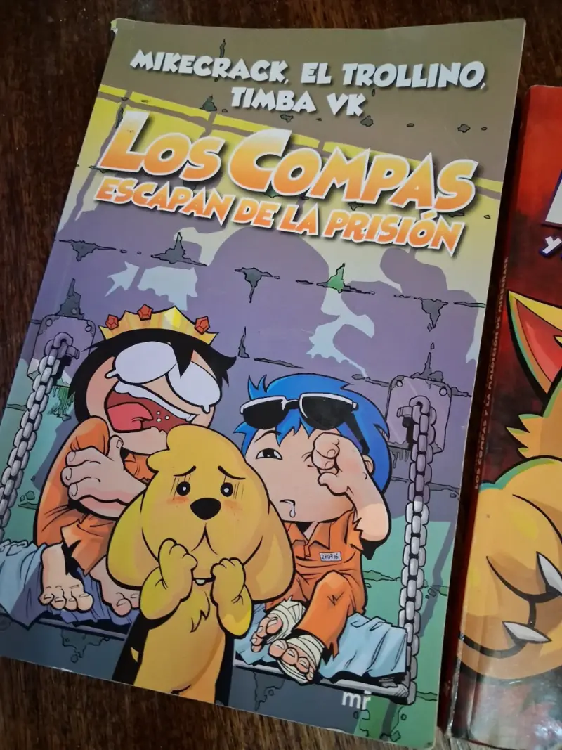 Libros Los Compas de Mikecrack y El Trollino - 3